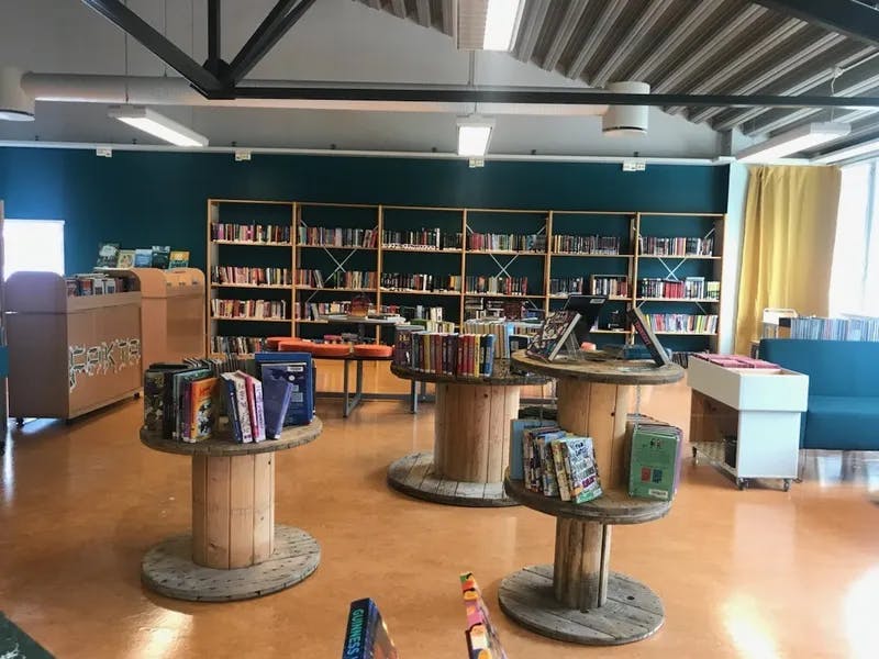 Skolebiblioteket på Trasop barneskole